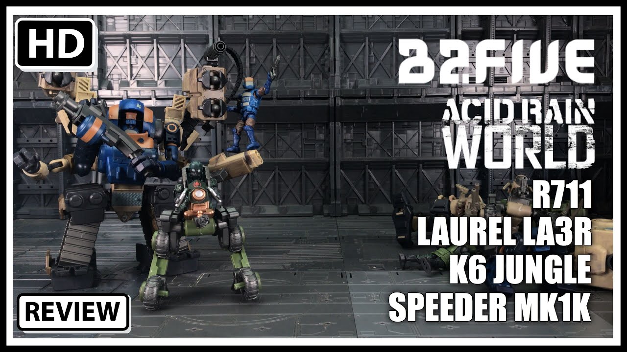 B2FIVE Acid Rain World BW2 03-04 R711 LAUREL LA3R & K6 JUNGLE SPEEDER MK1K