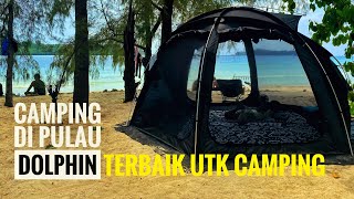 Camping 3hari 2malam Dipantai Jakarta | Pulau Dolphin 2023 | Blackcamp | Blackdog |ASMR |