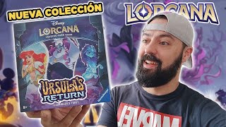 NUEVA COLECCIÓN! ABRO LA ILLUMINEER'S TROVE DE URSULA'S RETURN - DISNEY LORCANA TCG