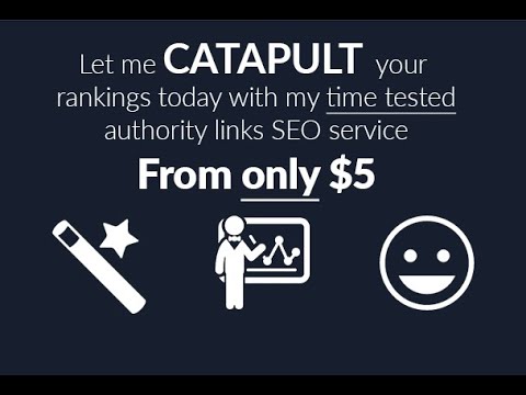 I will catapult your google rankings with my seo authority links