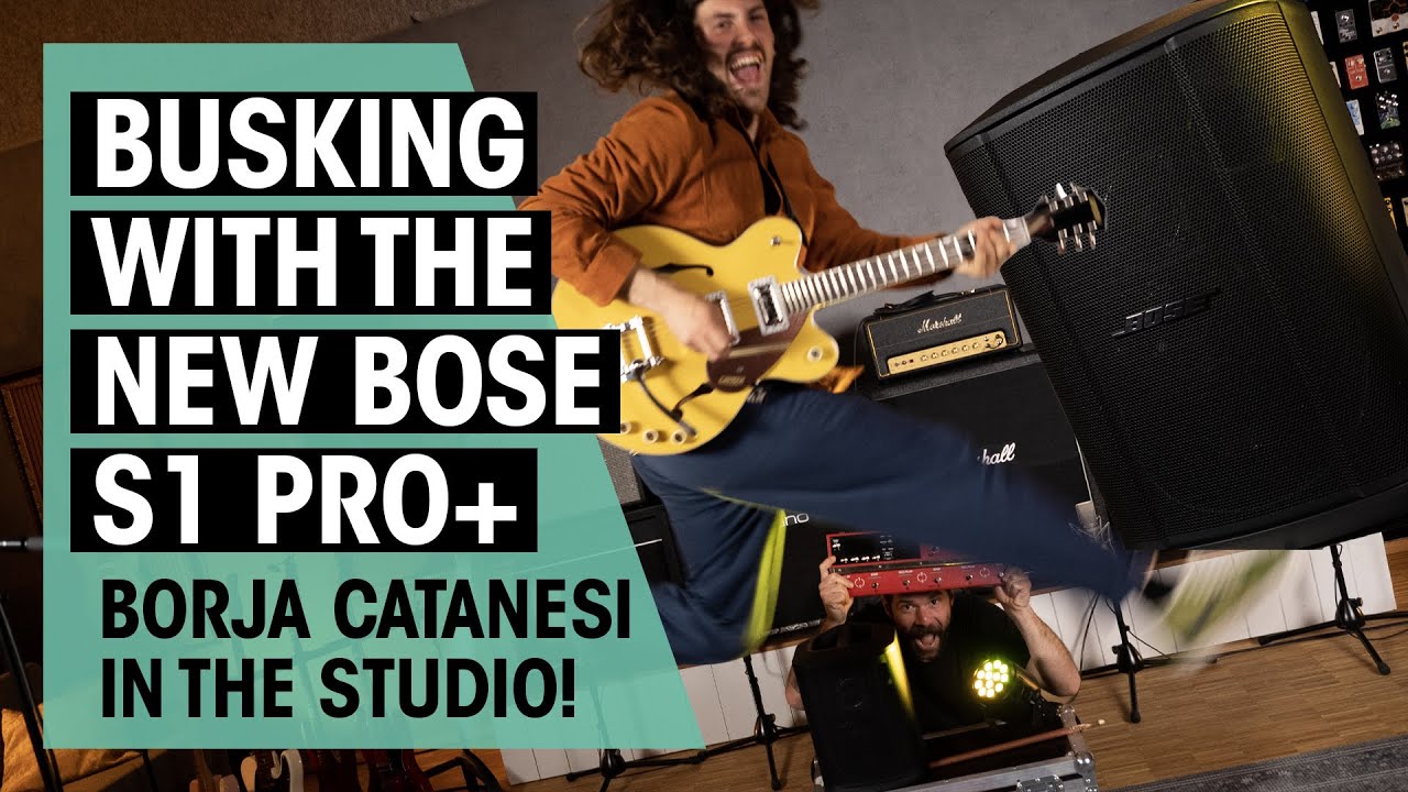 How to busking setup | with the new BOSE S1 Pro + | @borjacatanesi | Thomann - YouTube