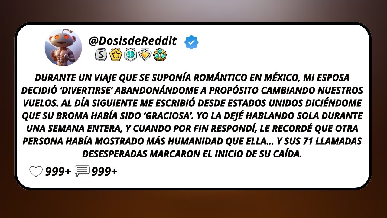Durante Un Viaje Que Se Suponía Romántico En México, Mi Esposa Decidió ‘Divertirse’ Abandonándome...