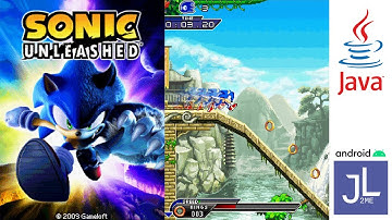 Sonic Unleashed Java Mobile - Gameplay on J2ME Loader Android [No Commentary]