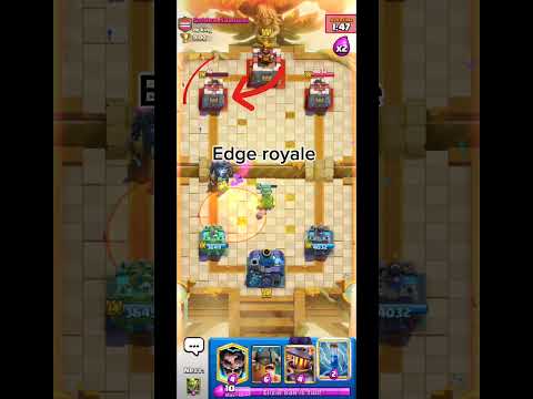 Edge Royale #clashroyale #thebigyaz #edge