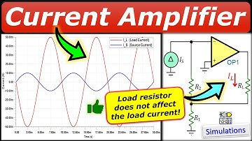 Current Amplifier using Op-Amp ⭐ Formula Derivation 💡Worked-Out Example & TINA-TI Simulations
