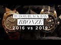 Tudor Black Bay Bronze: 2019 vs 2016