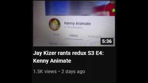 Calling Out Jay Kizer For Making A Rant Video On Kenny Animate