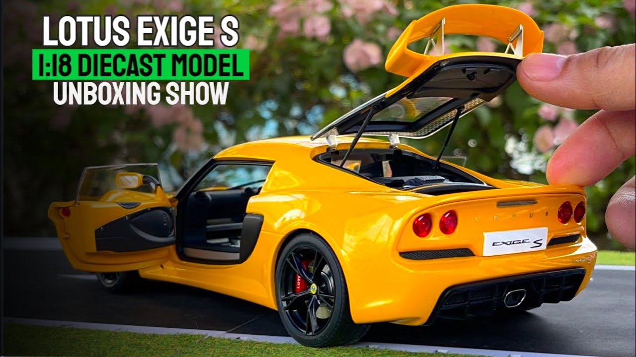 ロータス、エキシージ1:18スケール オートアート 1:18 Lotus Exige S Diecast Car Model by AutoArt | Unboxing