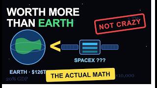 ELON Says SpaceX Will Be Worth More Than Earth. NOT CRAZY. Heres the Actual Math