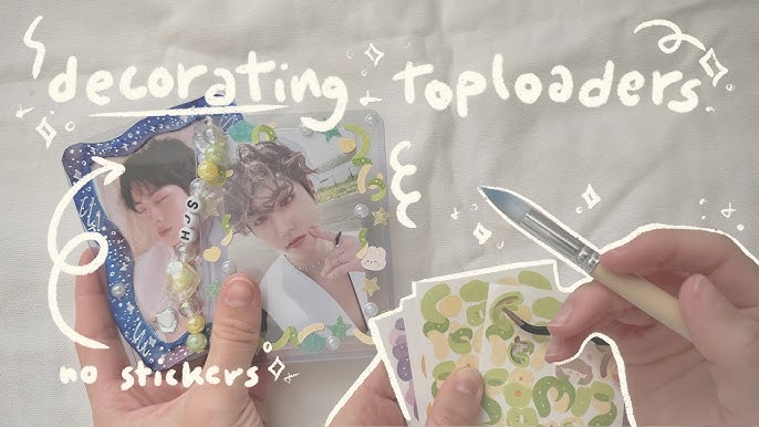 how to: deco toploaders ♡ kpop edition #decowithme 