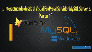 .:. Interactuando desde el Visual FoxPro al Servidor MySQL Server .:. - Parte 1°