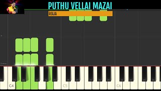 புது வெள்ளை மழை | Puthu vellai mazhai | Roja | SLOW SPEED | for practice