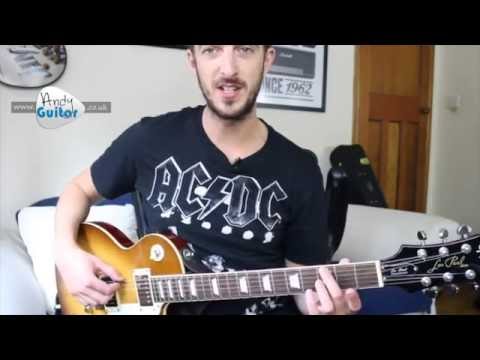 AC/DC - Dirty Deeds Done Dirt Cheap - EASY Guitar Lesson Tutorial - Easy Riff Lesson #11