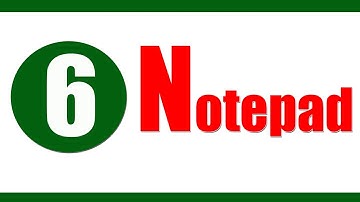 Notepad tutorials Telugu #notepad #Save as#