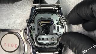 Tear Down and battery replacement: Casio EFA120D-1AV Edifice Watch