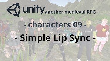 Unity 5 Tutorial: Characters 09 - Simple Lip Sync
