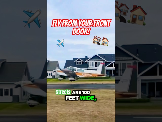 Fly Direct From Your House! Cameron Airpark Estates