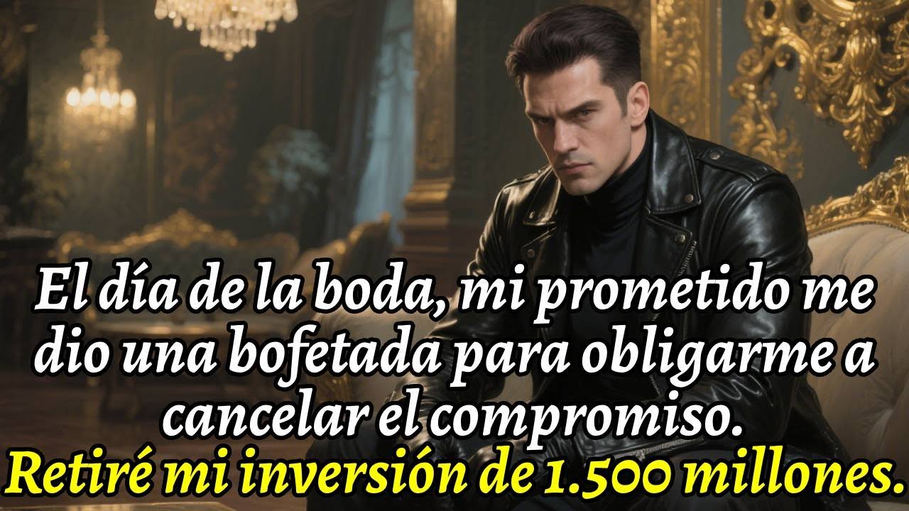 El día de la boda, mi prometido me abofeteó. Retiré mi inversión de 1.500 millones, y él quebró.