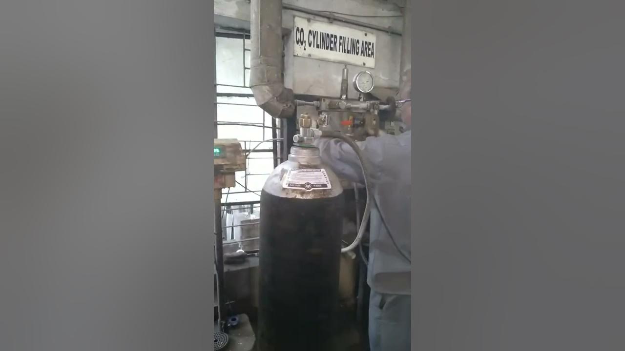 How to refill co2 tank in factory YouTube