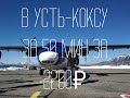 В Усть-Коксу теперь летает самолет по 2200₽