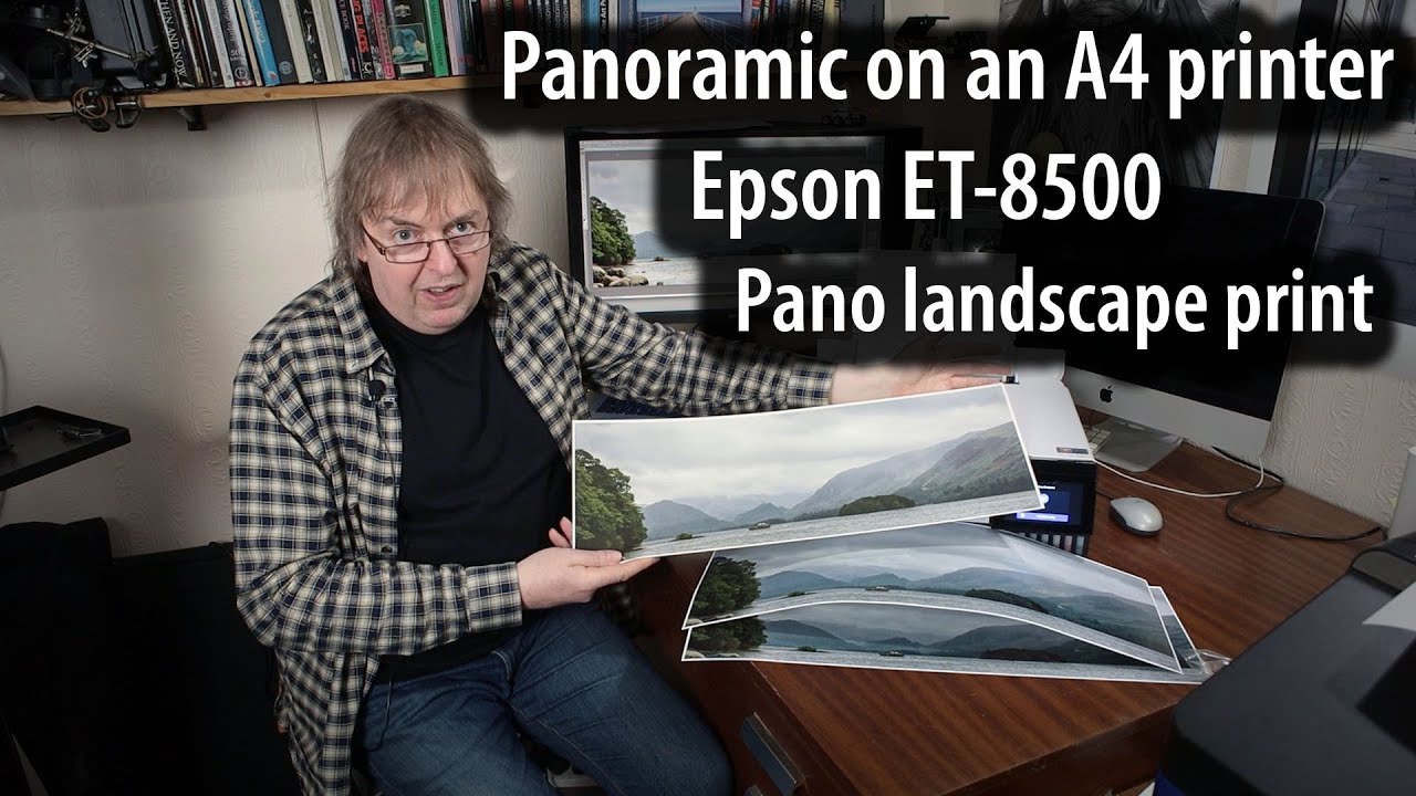 Making A Panoramic Landscape Print On An A4letter Printer Epson Et