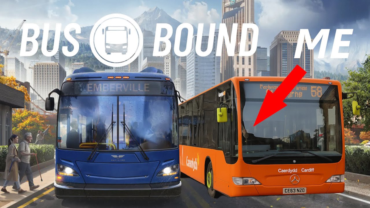 Водитель автобуса РЕАЛЬНО играет в BUS BOUND