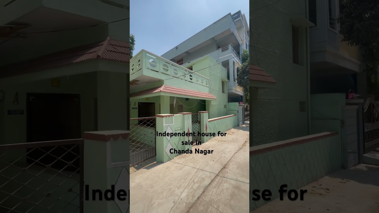 Independent House for sale in Chanda Nagar 