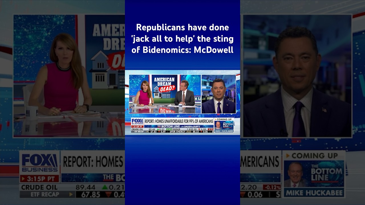 This is what Bidenomics has given us: Dagen McDowell #shorts