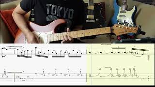 Andra Ramadhan (Dewa 19) - Pupus (outro guitar solo Transcription/TAB)