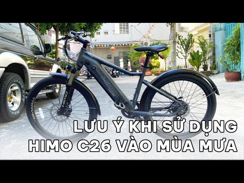 3 lưu ý khi sử dụng xe đạp Xiaomi Himo C26 vào mùa mưa