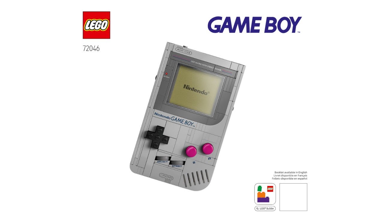 Инструкции LEGO 72046 | Super Mario | Game Boy | Nintendo