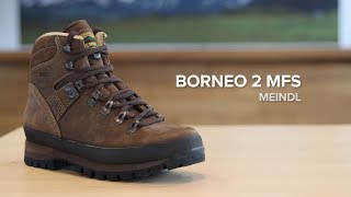 Spit Collega Verlating Meindl : Borneo 2 MFS - Chaussure de randonnée - Snowleader.com - YouTube