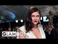 Alexandra Daddario GLAMBOT: Behind the Scenes at 2022 SAG Awards | E! Red Carpet &amp; Award Shows