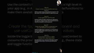 Light/ dark mode theme toggle using react.js and useContext #reactjs #reacthooks #usecontext