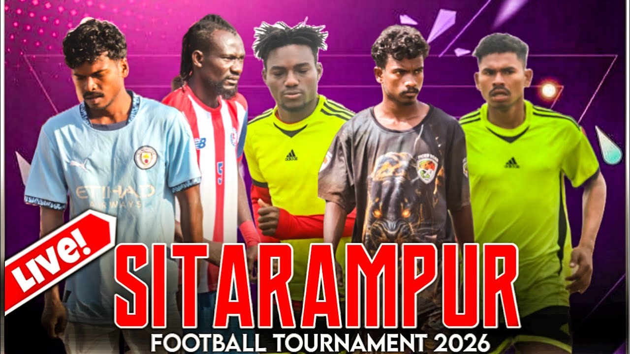 5.5 Lakh 💥Second Day ||  Sitarampur Football Match 2026