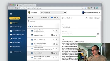 Store & Share SSH Keys, Private Keys & Other DevOps Secrets In an Encrypted Vault | Keeper Security
