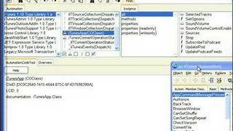 Integrating iTunes and Smalltalk with COM