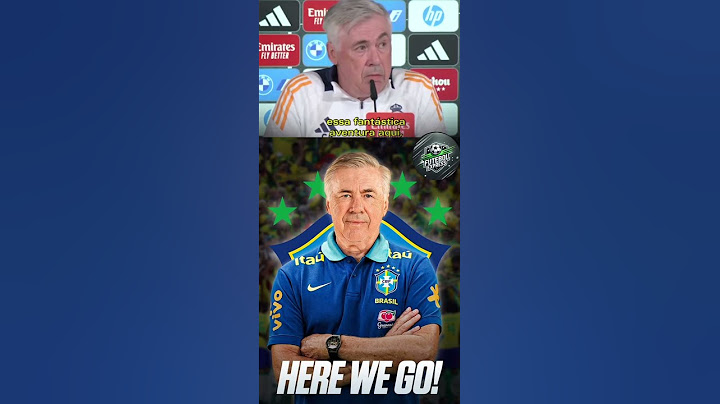 ANCELOTTI CONFIRMA ACERTO COM A SELEÇÃO BRASILEIRA!!!