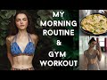 Тренировка на все тело/Full body GYM WORKOUT | Что я ем на завтрак/What do I eat for Breakfast|