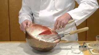 How to whip eggwhites for soufflés