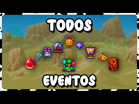 Como invocar TODOS os BOSSES e EVENTOS do TERRARIA! (Pré Hard) 