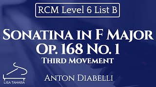 Sonatina in F Major, Op. 168 No. 1 by Anton Diabelli (RCM Level 6 List B - 2015 Celebration Series)