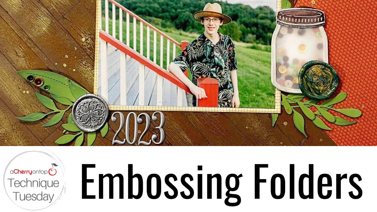 Embossing Folders - Technique Tuesday - YouTube