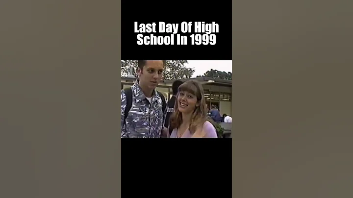 Last Day Of High School In 1999 | #nostalgic #nostalgia #90skids #shorts