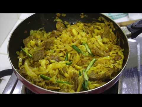 ⏰ Ethiopian Beef Cabbage - Ethiopian Recipes - Ethiopian Beef - Alicha - How to cook Ethiopian food