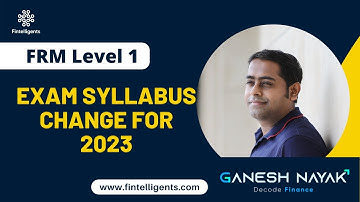 FRM Level 1 Exam Changes 2023 | WhatsApp +91 9819137880 #frm #frmexam