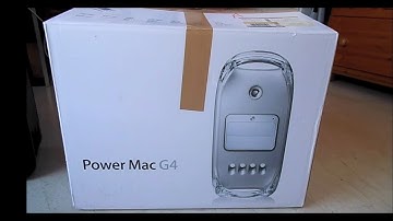 Retro : Unboxing a Power Mac G4 MDD 1GHz with Dual Processor