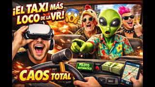EL TAXI MÁS LOCO DE LA VR 🤯 | Taxi Driver VR Q3 screenshot 3