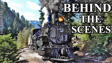 Behind The Scenes on a Steam Locomotive [4K]
