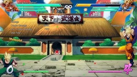 DBFZ - Goku 2H sparking combo